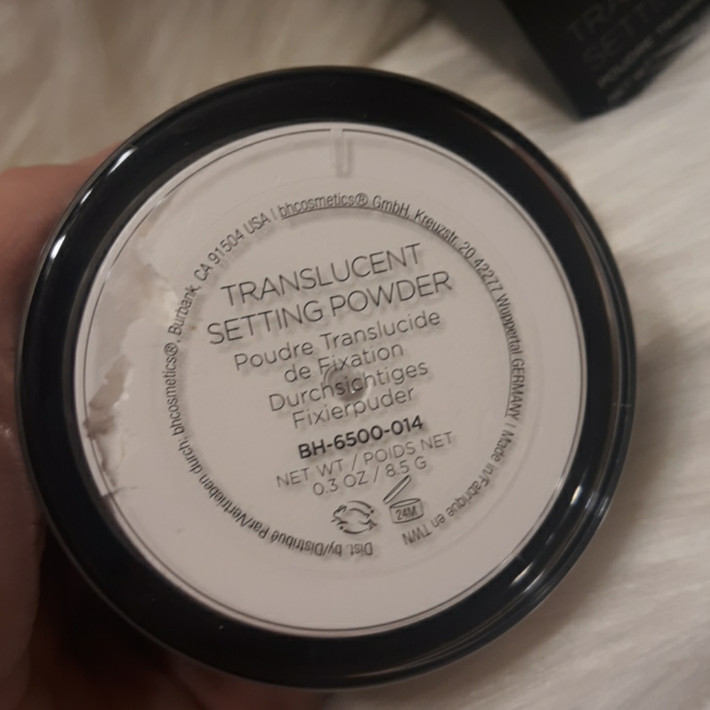 NWT BH Cosmetics Translucent Setting Powder compac - Picture 5 of 10